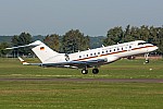 Bild: 13600 Fotograf: Uwe Bethke Airline: Deutsche Luftwaffe Flugzeugtype: Bombardier Aerospace BD-700 1A11 Global 5000