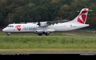 Bild: 16726 Fotograf: Uwe Bethke Airline: CSA Czech Airlines Flugzeugtype: Avions de Transport Régional - ATR 72-500