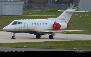 Bild: 16822 Fotograf: Frank Airline: Grafair Flight Management AB Flugzeugtype: Raytheon Hawker 800XP