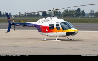 Bild: 16110 Fotograf: Uwe Bethke Airline: Agrarflug Helilift Flugzeugtype: Bell 206B-3 JetRanger III