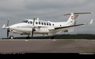 Bild: 16162 Fotograf: Frank Airline: Switzerland - Air Force Flugzeugtype: Beechcraft B300C Super King Air 350C