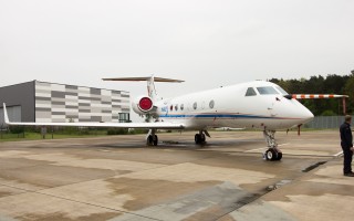 Bild: 16188 Fotograf: Heino Rhoden Airline: DLR Flugbetriebe Flugzeugtype: Gulfstream Aerospace G550 Forschungsflugzeug HALO