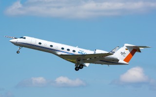 Bild: 16223 Fotograf: Uwe Bethke Airline: DLR Flugbetriebe Flugzeugtype: Gulfstream Aerospace G550 Forschungsflugzeug HALO