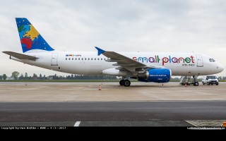 Bild: 16119 Fotograf: Uwe Bethke Airline: Small Planet Airlines Flugzeugtype: Airbus A320-200