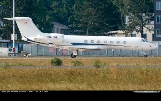 Bild: 16343 Fotograf: Uwe Bethke Airline: Premium Jet Flugzeugtype: Gulfstream Aerospace G550