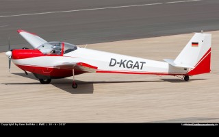 Bild: 16351 Fotograf: Uwe Bethke Airline: Luftsportvereinigung Göttingen e.V. Flugzeugtype: Scheibe SF-25C Falke