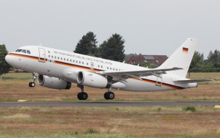 Bild: 16402 Fotograf: Andreas Airline: Deutsche Luftwaffe Flugzeugtype: Airbus A319CJ