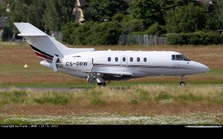 Bild: 16445 Fotograf: Frank Airline: NetJets Europe Flugzeugtype: Raytheon Hawker 800XPi