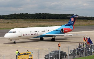 Bild: 16506 Fotograf: Frank Airline: Slovak Government Flugzeugtype: Fokker 100