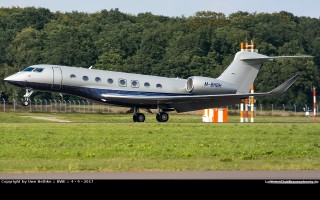 Bild: 16582 Fotograf: Uwe Bethke Airline: Aerofinance Invest Flugzeugtype: Gulfstream Aerospace G650