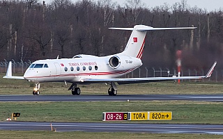 Bild: 16927 Fotograf: Uwe Bethke Airline: Turkey - Government Flugzeugtype: Gulfstream Aerospace G450