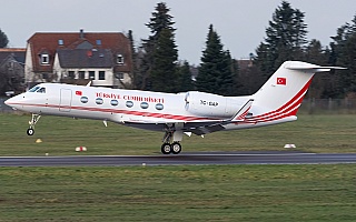 Bild: 16928 Fotograf: Uwe Bethke Airline: Turkey - Government Flugzeugtype: Gulfstream Aerospace G450