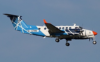 Bild: 18053 Fotograf: Frank Airline: Air Navigation Services of the Czech Republic Flugzeugtype: Beechcraft B300 King Air 350i