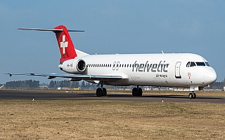 Bild: 17143 Fotograf: Uwe Bethke Airline: Helvetic Airways Flugzeugtype: Fokker 100