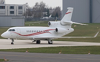 Bild: 17231 Fotograf: Frank Airline: Volkswagen Air Services Flugzeugtype: Dassault Aviation Falcon 7X