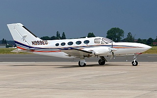 Bild: 17424 Fotograf: Karsten Bley Airline: Privat Flugzeugtype: Cessna 414A Chancellor