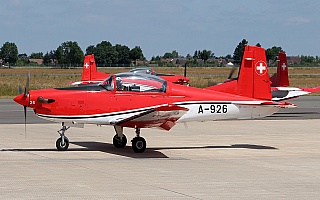 Bild: 17576 Fotograf: Frank Airline: Switzerland - Air Force Flugzeugtype: Pilatus PC-7