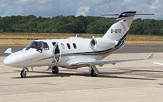 Bild: 17608 Fotograf: Frank Airline: Eisele Flugdienst Flugzeugtype: Cessna 525 CitationJet M2