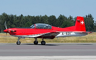 Bild: 17500 Fotograf: Uwe Bethke Airline: Switzerland - Air Force Flugzeugtype: Pilatus PC-7