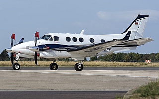 Bild: 17737 Fotograf: Uwe Bethke Airline: Privat Flugzeugtype: Beechcraft C90GTx King Air