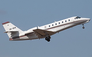 Bild: 17857 Fotograf: Frank Airline: Travel Service Flugzeugtype: Cessna 680 Citation Sovereign