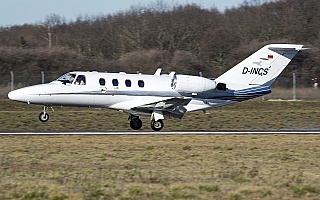 Bild: 18288 Fotograf: Uwe Bethke Airline: JK Jetkontor AG Flugzeugtype: Cessna 525 CitationJet 1