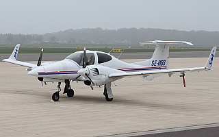 Bild: 18425 Fotograf: Frank Airline: Scandinavian Aviation Academy Flugzeugtype: Diamond Aircraft DA42 Twin Star