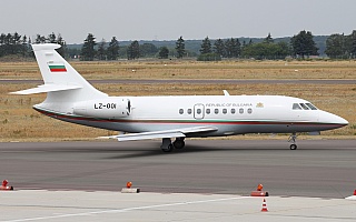 Bild: 18736 Fotograf: Frank Airline: Republic of Bulgaria Flugzeugtype: Dassault Aviation Falcon 2000