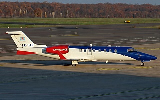 Bild: 20651 Fotograf: Frank Airline: Luxembourg Air Rescue (LAR) Flugzeugtype: Bombardier Aerospace Learjet 45