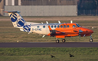 Bild: 20694 Fotograf: Uwe Bethke Airline: Flight Calibration Services Flugzeugtype: Beechcraft B300 King Air 350