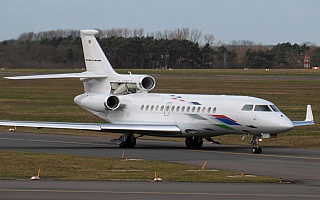 Bild: 19543 Fotograf: Christopher Adam Airline: Volkswagen Air Services Flugzeugtype: Dassault Aviation Falcon 7X