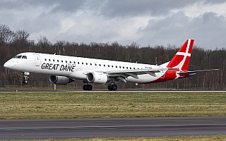 Bild: 19576 Fotograf: Uwe Bethke Airline: Great Dane Airlines Flugzeugtype: Embraer 195LR