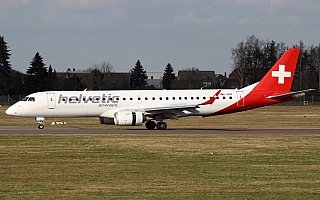 Bild: 19650 Fotograf: Frank Airline: Helvetic Airways Flugzeugtype: Embraer 190-100LR