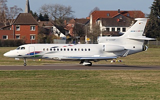 Bild: 19756 Fotograf: Frank Airline: Volkswagen Air Services Flugzeugtype: Dassault Aviation Falcon 7X