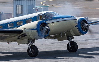 Bild: 21244 Fotograf: Uwe Bethke Airline: Privat Flugzeugtype: Beech C-45H