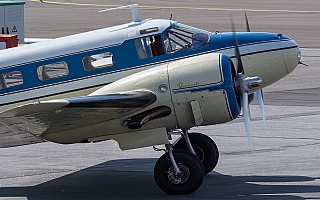 Bild: 21245 Fotograf: Uwe Bethke Airline: Privat Flugzeugtype: Beech C-45H