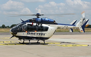 Bild: 21280 Fotograf: Frank Airline: Polizei Hessen Flugzeugtype: Eurocopter EC145