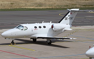 Bild: 21311 Fotograf: Frank Airline: GlobeAir Flugzeugtype: Cessna 510 Citation Mustang