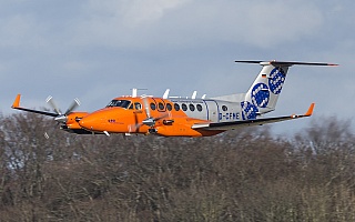 Bild: 21700 Fotograf: Uwe Bethke Airline: Flight Calibration Services Flugzeugtype: Beechcraft B300 King Air 350