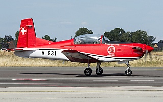 Bild: 22053 Fotograf: Uwe Bethke Airline: Switzerland - Air Force Flugzeugtype: Pilatus PC-7