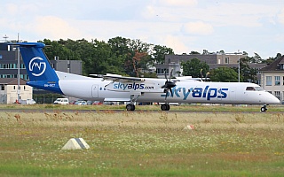Bild: 23294 Fotograf: Yannick146 Airline: Sky Alps Flugzeugtype: Bombardier Aerospace Dash 8Q-400 Series