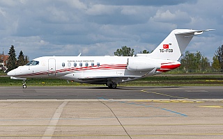 Bild: 24154 Fotograf: Uwe Bethke Airline: Turkish Flight Inspection Flugzeugtype: Cessna 700 Citation Longitude