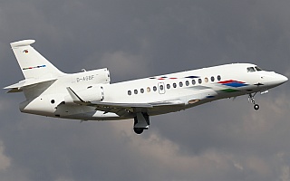 Bild: 24184 Fotograf: Frank Airline: Volkswagen Air Services Flugzeugtype: Dassault Aviation Falcon 7X