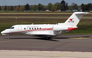 Bild: 24191 Fotograf: Frank Airline: Turkish Flight Inspection Flugzeugtype: Cessna Citation Longitude