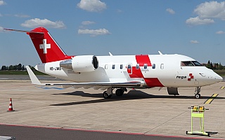 Bild: 24236 Fotograf: Frank Airline: Rega Swiss Air - Ambulance Flugzeugtype: Bombardier Aerospace Challenger CL-650