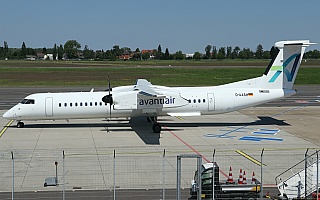 Bild: 24238 Fotograf: Frank Airline: Avanti Air Flugzeugtype: Bombardier Aerospace Dash 8Q-400 Series