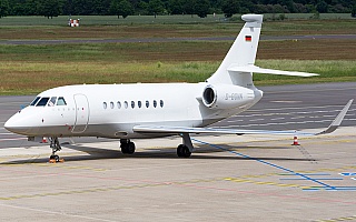 Bild: 24278 Fotograf: Uwe Bethke Airline: Deutsche Telekom AG Flugzeugtype: Dassault Aviation Falcon 2000