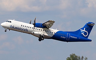 Bild: 24339 Fotograf: Frank Airline: Blue Islands Flugzeugtype: Avions de Transport Régional - ATR 72-500